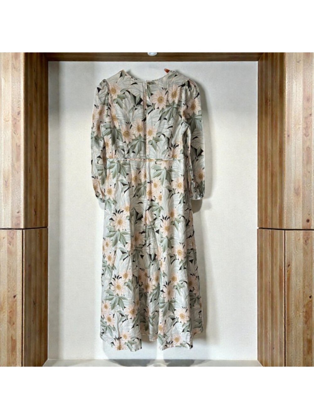 Tuckernuck Madison Des Fleurs Dress Floral Linen Blend Maxi Pockets Size S - Picture 3 of 9